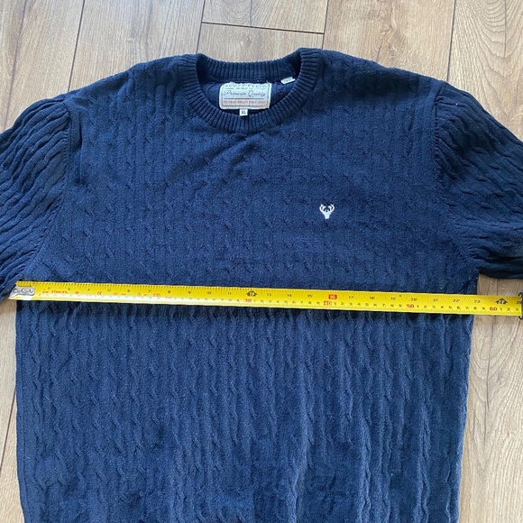 Scott Ellis mens XL classic sweater dark blue - Picture 7 of 8